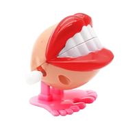 Teeth Wind Up Walking, giocattolo divertente con i piedi piccoli | Giocattolo scherzoso con i piedi piccoli | Giocattolo scherzoso, piedi giocattolo da passeggio parlanti, soprammobili, oggetti di