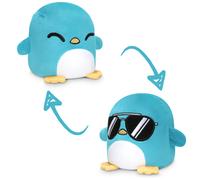 TeeTurtle - Plushmates - Father's Day - Cool Sunglasses Penguin - Huggable and Soft Sensory Fidget Toy Stuffed Animals That Show Your Mood!