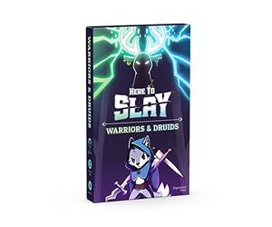 TeeTurtle Unstable Games - Here to Slay Warriors & Druids Expansion Pack - Designed to be Added to Your Here to Slay Base Game - Great for Family Game Night