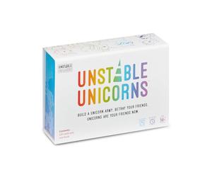 TeeTurtle , Unstable Unicorns , Card Game , Ages 8+ , 2-8 Players , 30-45 Minutes Playing Time - versione inglese