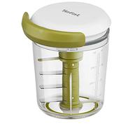 Tefal 5 Second Chopper Shaker K16441-5 secondi, tritatutto manuale da 450 ml, tritato grossolano, medio e fine, lame in acciaio inox, senza elettricità, base antiscivolo e facile da pulire
