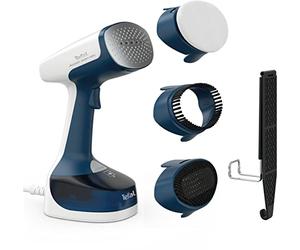 Tefal Access Steam Easy, Stiratore Verticale Portatile da Viaggio, 1400 W, Spazzola Antipolvere, Elimina 99,99% di Batteri e Odori, DT7170