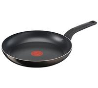 TEFAL B5540602 Easy Cook&Clean Poele 28 cm, Antiadhésive, Tous feux sauf Induction, Thermo-Signal, Cuisson saine, Fabriqué en