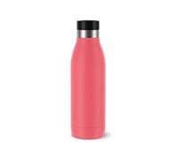 TEFAL BLUDROP - Borraccia in acciaio inox, riutilizzabile, per bevande calde e fredde, lavabile in lavastoviglie, a prova di perdite, 0,5 l, colore: corallo