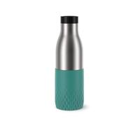 Tefal Borraccia da 0,5 l, verde, riutilizzabile, in acciaio inox 18/10, ermetica, manicotto in silicone, ergonomico, mantiene bevande calde 12H e fredde 24H, compatibile con lavastoviglie BLUDROP