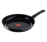 Tefal C41806 Padella Intensity 28 cm | Guarnizione in ceramica | Indicatore di temperatura del segnale termico | Facile pulizia | Adatto per induzione | Ecologico | Nero