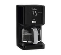 Tefal - Smart N Light CM6008, Caffettiera con filtro, capacità 1,25 l, testina di estrazione extra-large, programmabile 24 h, funzione aroma, spegnimento automatico in 30 minuti, anti goccia
