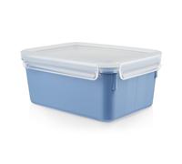 Tefal Contenitore per alimenti 2,2 l, blu, plastica senza BPA, rettangolare, 100% ermetico, lavabile in lavastoviglie e microonde, Masterseal Colour Edition N1012810