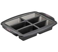 Tefal Crispybake J4172314 - Stampo per 6 tortine, 100% silicone di alta qualità, resistente, cottura perfetta, 29 x 21 cm