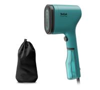 Tefal DT2024 Pure Pop Spazzola a vapore | 1300 W | Serbatoio acqua da 70 ml | Rimuove fino al 99,99% di virus/batteri/germi | Riscaldamento rapido | 20 g/min di vapore continuo | Verde petrolio/Nero