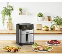 Tefal Easy Fry & Grill EY505D Singolo 4,2 L Indipendente 1550 W Friggitrice ad aria calda Acciaio inox