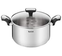 Tefal Emotion E3014604 - Olla (24 cm, 5 L, acero inoxidable)