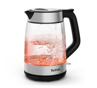 Tefal Express Glass Kettle, Bollitore Elettrico, Ebollizione Rapida, Spegnimento Automatico, Indicatore 1 Tazza, KI6A58E0