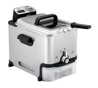 Tefal Friggitrice elettrica Oleoclean Pro, 3,5 l, filtro automatico dell'olio, capacità XL, 4-6 persone, facile da pulire, parti lavabili in lavastoviglie, temperatura regolabile, finestra di
