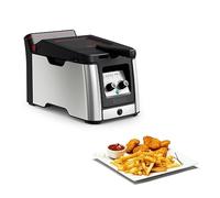 Tefal Tefal Clear Duo Fr600d Singolo 0,65 L Indipendente 2000 W Friggitrice Nero