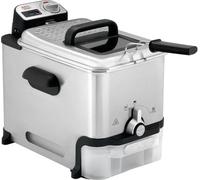 Tefal Friggitrice elettrica Oleoclean Pro, 3,5 l, filtro automatico dell'olio, capacità XL, 4-6 persone, facile da pulire, parti lavabili in lavastoviglie, temperatura regolabile, finestra di