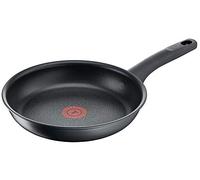 Tefal G12402 Titanium Fusion - Padella da 20 cm (rivestimento antiaderente Titanium Excellence, Thermo-Spot, rivestimento esterno Hard Fusion, per tutti i piani cottura, inclusi piani cottura a induzione), nero