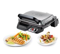 Tefal GC 305012 Classic-Plancha Grill (2000 W, 2 posiciones de cocción, placas extraíbles antiadherentes), Color Gris