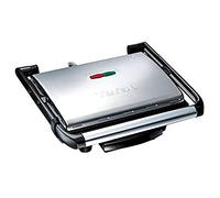GC241D Griglia di contatto, Come contattare con grill argento/Nero, Nero, Argento, Acciaio inossidabile, Rettangolare, Griglia, 2000 W, 0,9 m