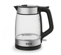 Tefal Ki6058 - Bollitore elettrico in vetro, 1,7 litri, facile da pulire, colore: nero