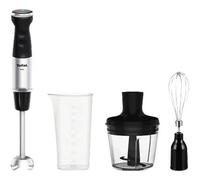Tefal HB6738CH frullatore Frullatore ad immersione 1000 W Acciaio inox, Nero
