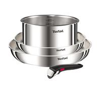 Tefal Ingenio Emotion, 4 pezzi, acciaio inossidabile, manico rimovibile, design
