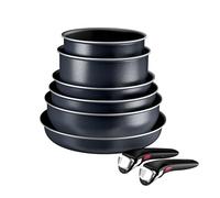 Tefal Ingenio Enjoy L7239343 - Set di 8 pentole e padelle rimovibili, impilabili, salvaspazio, padelle a induzione con rivestimento antiaderente, facile da usare e da pulire