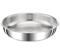 TEFAL INGENIO Preference Poele 28 cm, Induction, Inox, Empilable, Compatible lave-vaisselle, Fabriqué en France L9720602