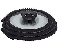 Tefal Ingenio - Set di 3 coperchi per scolapiatti, 16/18/20 cm, L9881002, colore: Trasparente