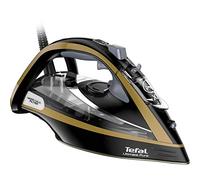 Tefal FV9865E0 ferro da stiro Ferro da stiro a secco e a vapore Piastra Durilium Autoclean 3000 W Nero, Oro
