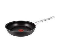 Tefal Jamie Oliver, batteria di pentole anodizzate dure di alta qualità, Alluminio, Black, 24 cm