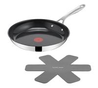Tefal Jamie Oliver by H8802S34 padella da 28 cm in acciaio inox, rivestimento an