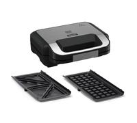 Tefal Jamie Oliver SW70J810 - Combinatore per sandwich 2 in 1, piastre antiadere