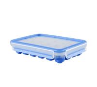 Tefal MASTERSEAL Master Seal Fresh Ice Box-Contenitore per Alimenti, Trasparente/Blu, 22.6 x 16.5 x 4.9 cm