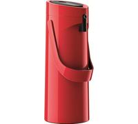 TEFAL K3140314 Ponza Termos a pompa Rosso 1 L Semplice Funzione Pompa Con Generoso Volume Pompa Caldo Fino A 12 Ore Fredde Fino a 24 Ore