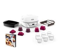 TEFAL KD812110 Cake Factory Delices Silver Appareil a gateau, 5 programmes auto + mode manuel, Accessoires, Application dediee
