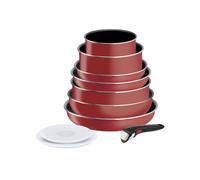 TEFAL L1529402 INGENIO EASY COOK N CLEAN Set 10 Pieces : Poeles + Casseroles + Wok + Sauteuse + Couvercles hermétiques + Poign