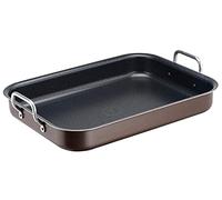 Tefal L1605902 - Teglia da forno Success professionale, con manici in alluminio, 27 x 37 x 4.5 cm, colore: Marrone
