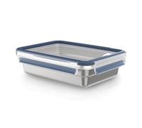 Tefal MasterSeal N1150510 Contenitore per alimenti in acciaio inox, durevole, leggero e igienico in acciaio inossidabile 304, a prova di perdite, resistente al gelo, lavabile in lavastoviglie,
