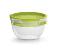 TEFAL Masterseal To Go Salad Box, Boîte alimentaire 1 L, 2 compartiments, 100% hermétique, Sans BPA, Garantie 30 ans K3100112