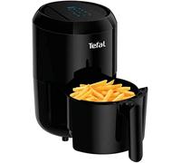 Tefal Mini friggitrice ad aria calda Easy Fry Compact, friggitrice ad aria calda piccola 1-2 persone: capacità 1,6 l, 6 programmi automatici, display digitale, risparmio energetico, friggitrice senza