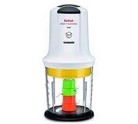 Tefal MQ7231 tritaverdure elettrico 0,5 L Nero, Trasparente, Bianco 500 W - Tritaverdure elettrico, 0,5 L, 0,3 kg, Francia, Nero, Trasparente, Bianco, Plastica, Pulsanti
