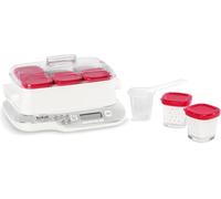 Tefal Multi Delices Express, yogurtiera, 6 barattoli, rosso, yogurt fatto in casa, 5 programmi automatici, dessert lattiginosi, formaggi bianchi e dolci soffici, vasetti da 140 ml, 100% senza BPA