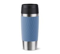 TEFAL N2024510 - Tazza da viaggio Classic Twist, con coperchio a vite confortevole, stampa rapida, manica morbida al tatto, pronta per il viaggio, riutilizzabile, 100% a prova di perdite, mantiene le