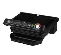 Tefal OptiGrill GC705816 - Griglia a contatto, 6 programmi automatici, indicatore del livello di cottura, si adatta alla temperatura e al ciclo di grigliate, piastre rimovibili, modalità manuale