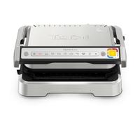 Tefal OptiGrill GC773D10 - Griglia a contatto 2 in 1, con 9 programmi, indicatore del livello di cottura, pinze per barbecue, piastre rimovibili, griglia elettrica, griglia elettrica