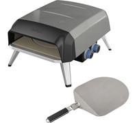 Tefal Pizza Pronto, Forno per pizza esterno, Funziona a gas, Pietra rotante a 360° per cottura uniforme, Applicazione gratuita, JM412010