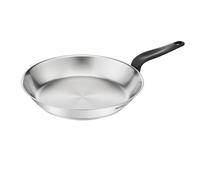 Tefal PRIMARY Padella 30 cm, acciaio inossidabile di prima qualità 10 anni, senza rivestimento, induzione, risultati croccanti, E3080704
