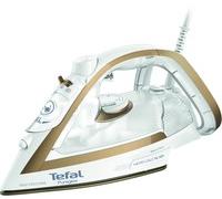 Tefal Puregliss FV8042 Ferro da stiro a secco e a vapore Durilium AirGlide Autoclean soleplate 3000 W Bronzo, Bianco
