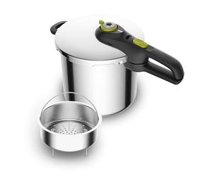 Tefal Secure Neo 8L, Pentola in acciaio inossidabile, per 5-8 persone, Risultati rapidi, Qualità al giusto prezzo, P2534449